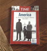 UPC with Periodical Code on Time Magazine Cover